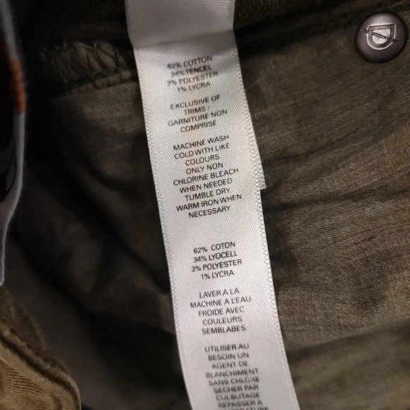 DUER N2X Relaxed Fit Pants Mens 30x32 Olive Green Stretch Performance Casual - Picture 5 of 14